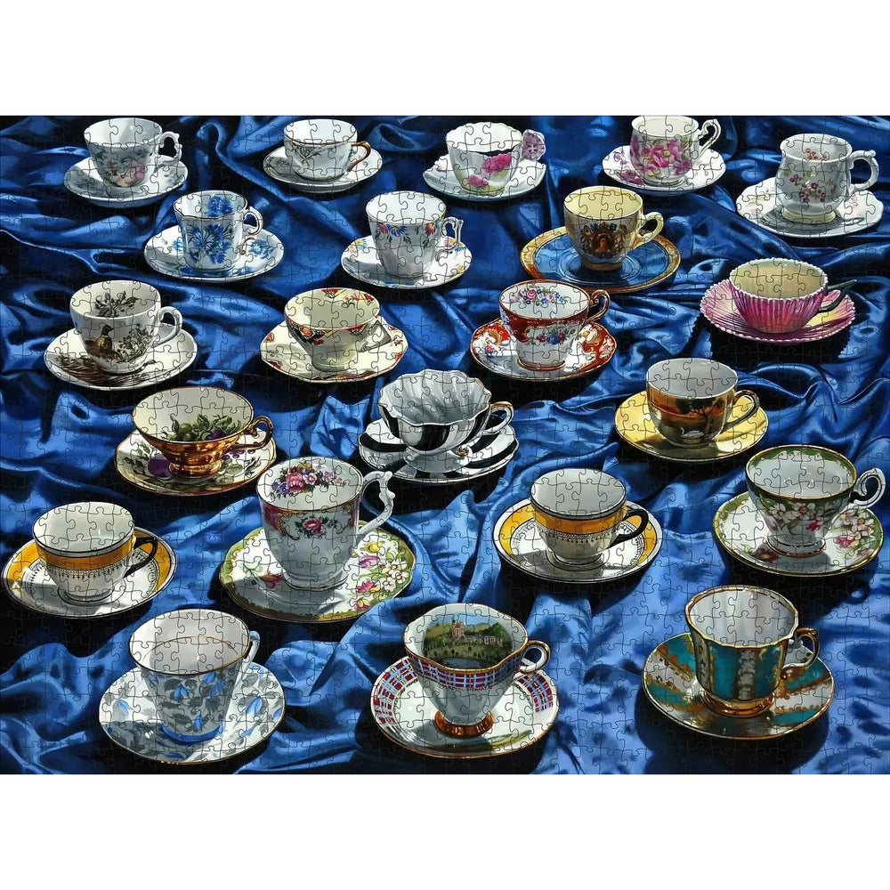 Sea of Tea 1000 Piece Jigsaw Puzzle Pomegranate