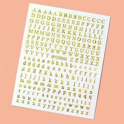1Pc Laser Silver Gold Lines Stripe Nail Sticker Metal Strip Luxury Nails Slider Self Adhesive Slider Papers Transfer Stickers *& (Online Order Only)