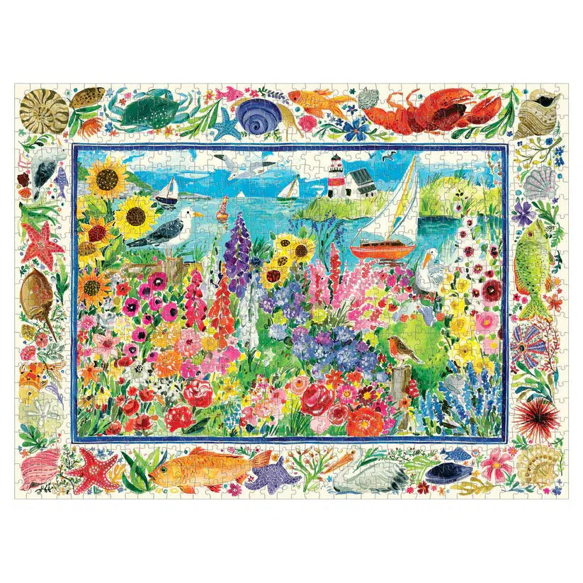Seagull Garden 1000 Piece Jigsaw Puzzle eeBoo (ONLINE ORDER ONLY)