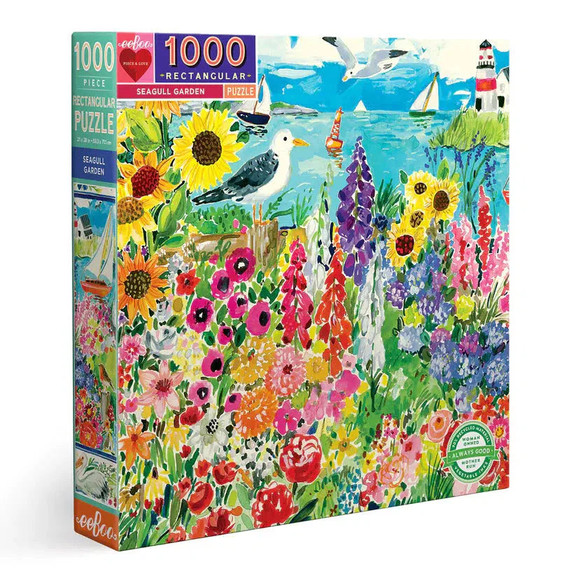 Seagull Garden 1000 Piece Jigsaw Puzzle eeBoo (ONLINE ORDER ONLY)
