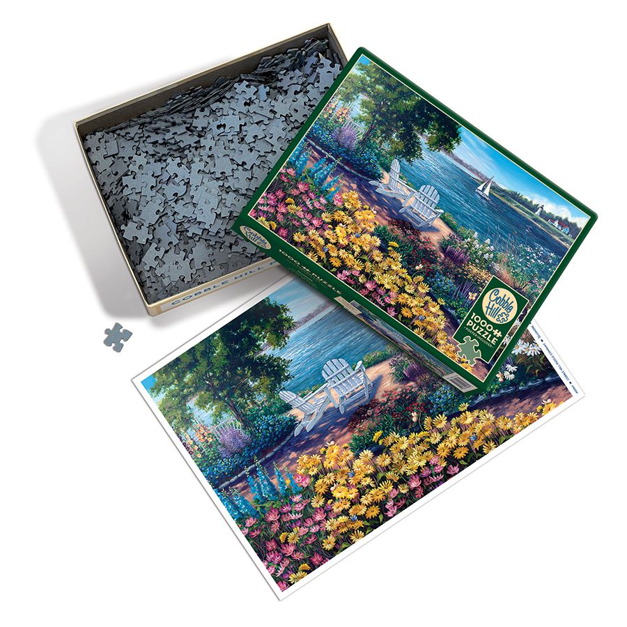 Seashore 1000 Piece Jigsaw Puzzle Cobble Hill (ONLINE ORDER ONLY)