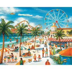 Seaside Carnival 210 Piece Jigsaw Puzzle Boardwalk (ONLINE ORDER ONLY)