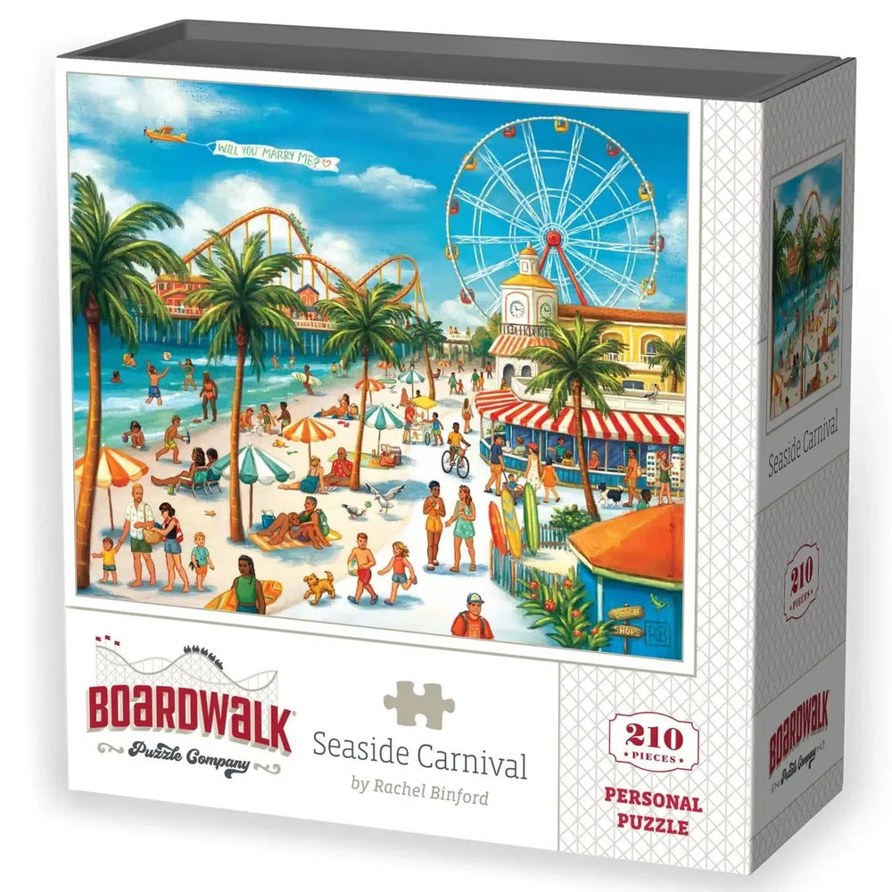 Seaside Carnival 210 Piece Jigsaw Puzzle Boardwalk (ONLINE ORDER ONLY)