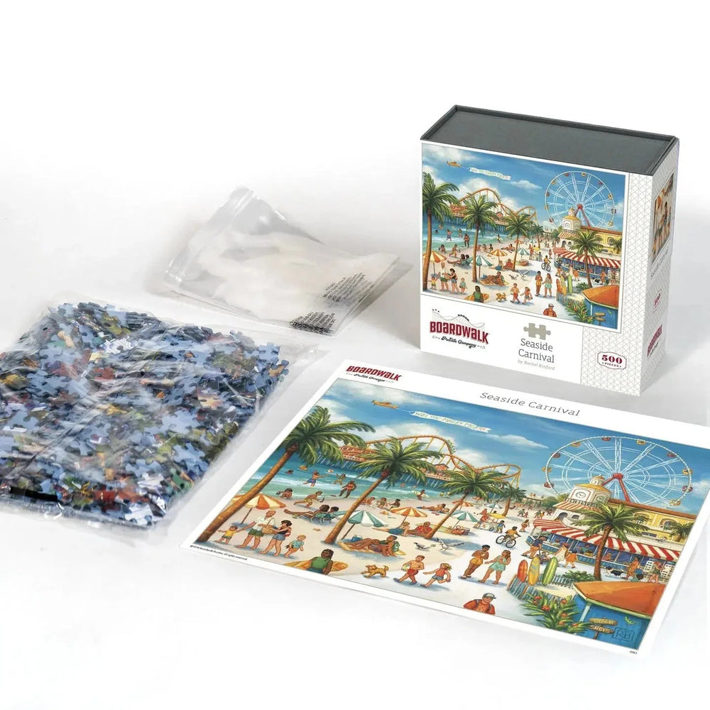 Seaside Carnival 500 Piece Jigsaw Puzzle Boardwalk (ONLINE ORDER ONLY)