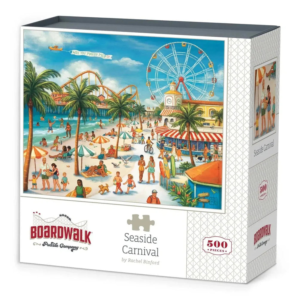 Seaside Carnival 500 Piece Jigsaw Puzzle Boardwalk (ONLINE ORDER ONLY)
