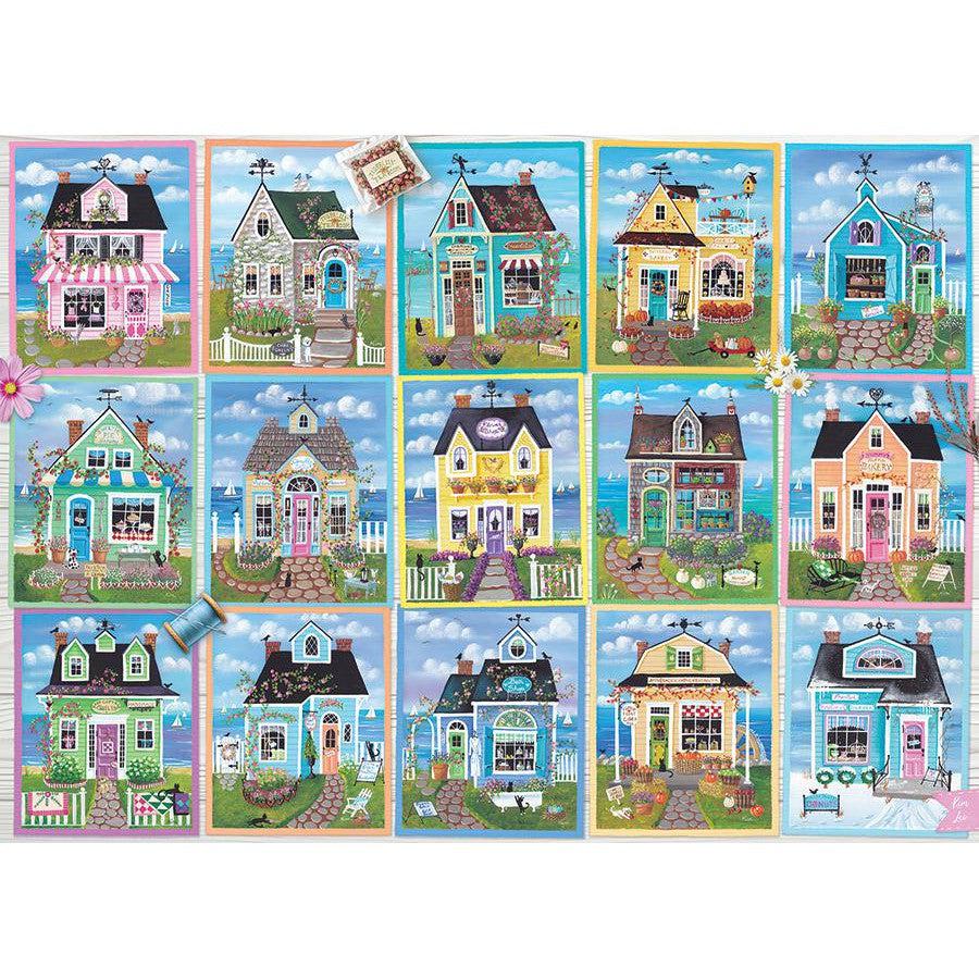 Seaside Shops 1000 Piece Jigsaw Puzzle Cobble Hill (ONLINE ORDER ONLY)