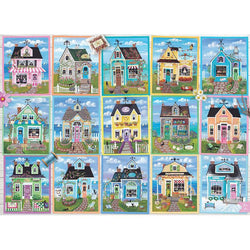 Seaside Shops 1000 Piece Jigsaw Puzzle Cobble Hill (ONLINE ORDER ONLY)