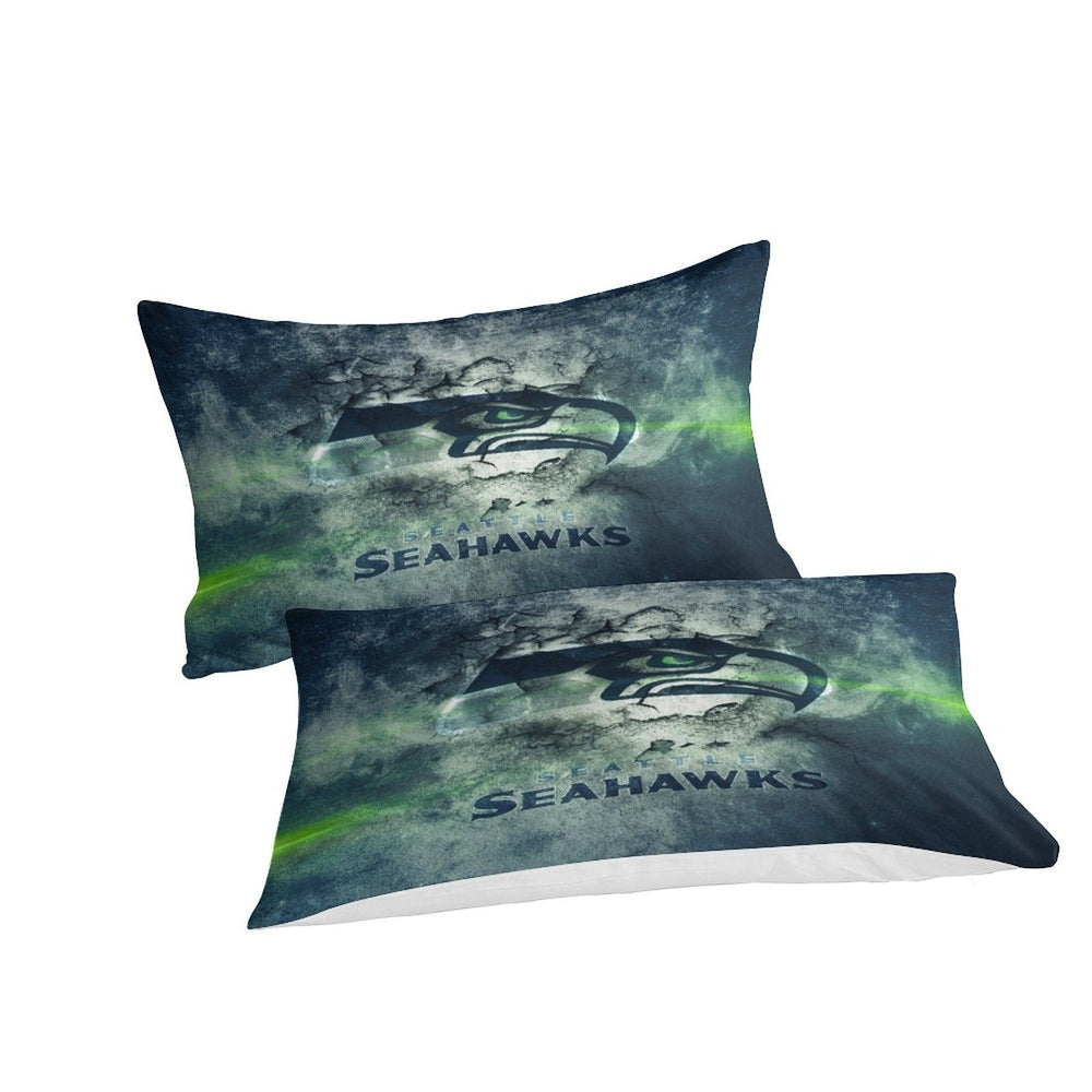 Seattle Seahawks Bedding Set Duvet Cover Without Filler (Online Order Only)
