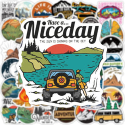 10/30/50/100pcs Outdoor Travel Camping Graffiti Cartoon Stickers Decals Laptop Motorcycle Scrapbook Waterproof Sticker Kids Toy (ONLINE ORDER ONLY)