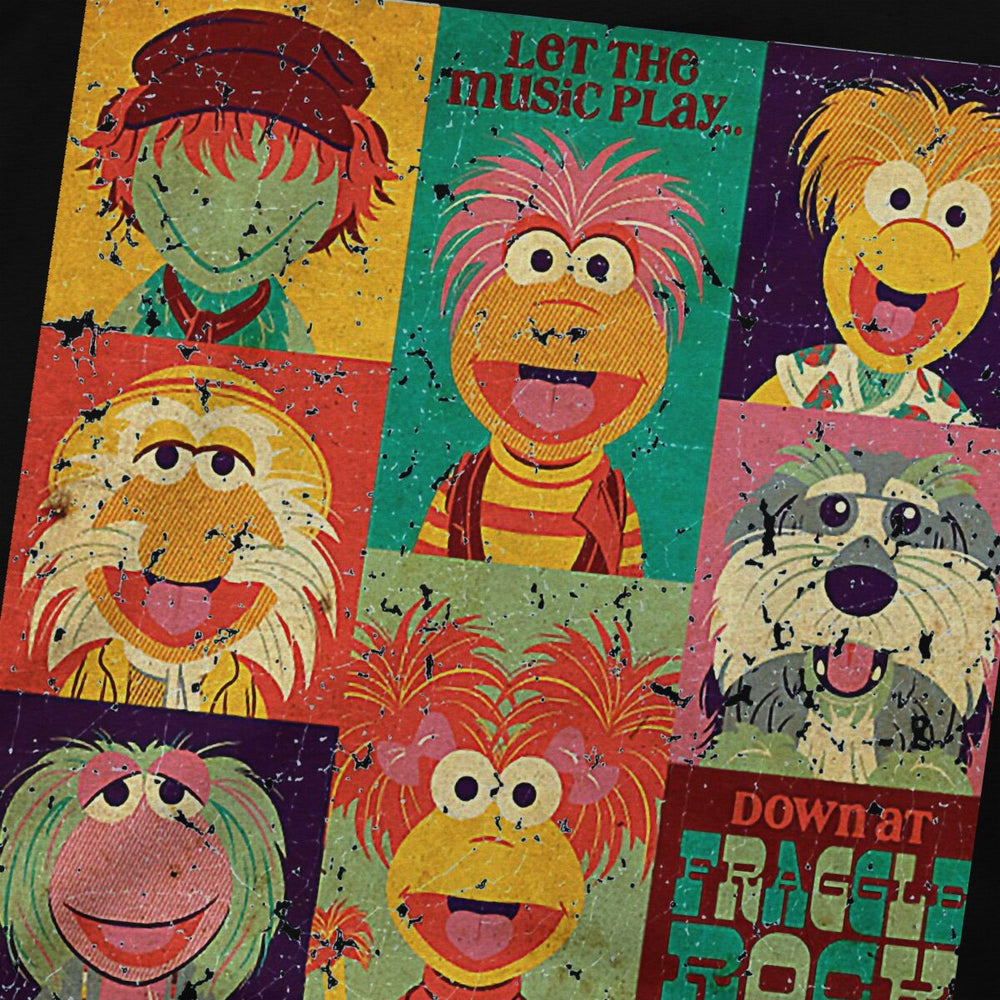 Fraggle Rock T-Shirt - Distressed Cast (ONLINE ORDER ONLY)