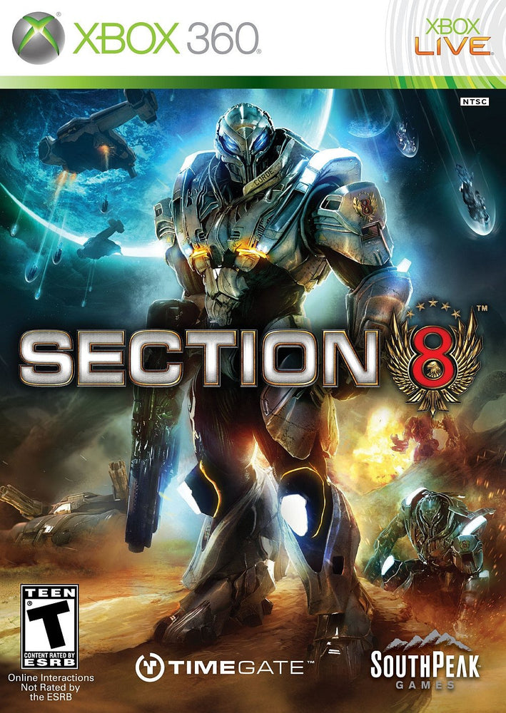 Section 8 (Xbox 360) (ONLINE ORDER ONLY)