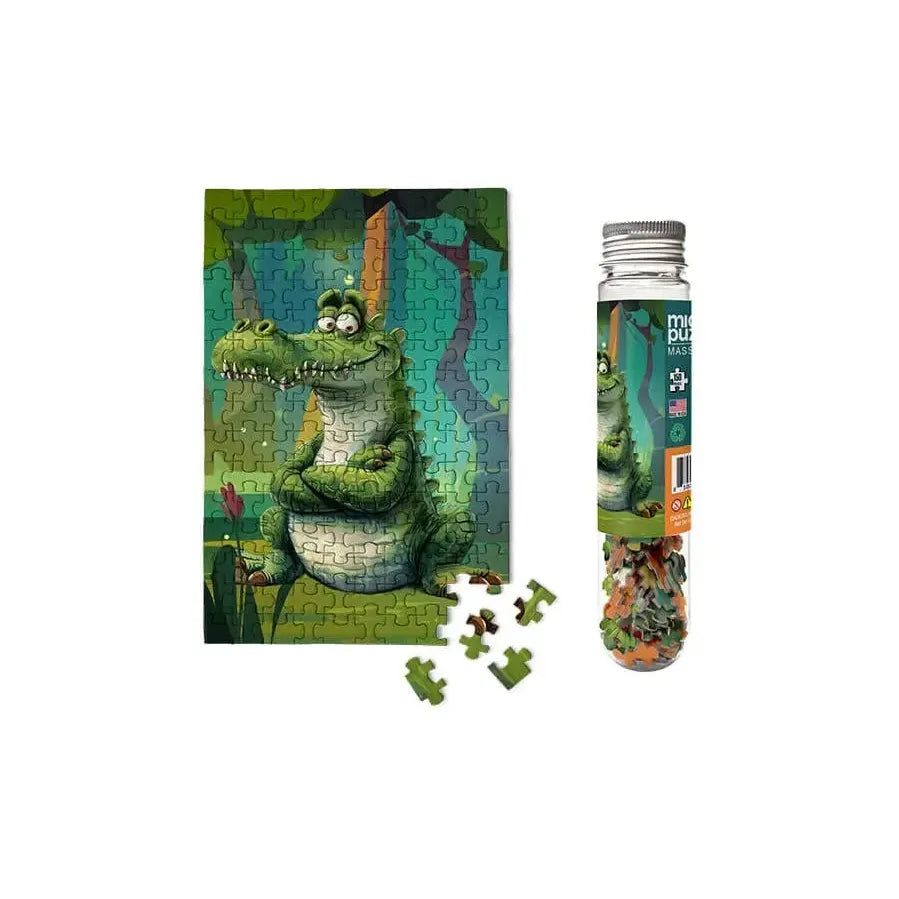 See You Later Alligator 150 Piece Mini Jigsaw Puzzle Micro Puzzles (ONLINE ORDER ONLY)