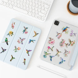 50PCS Cartoon Hummingbird PET Sticky Sticker Aesthetic Korean Stationery DIY Decoration Scrapbooking School Supplies for Kids (ONLINE ORDER ONLY)