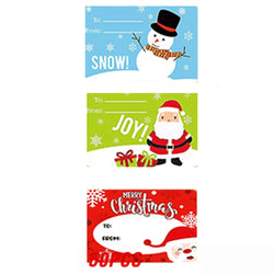 50-250Pcs Christmas Snowman Adhesive Labels Stickers Decoration Paper Scrapbooking Seal Thank You Sticker Stationery Supplies (ONLINE ORDER ONLY)