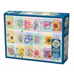 Seed Packets 500 Piece Jigsaw Puzzle Cobble Hill (ONLINE ORDER ONLY)