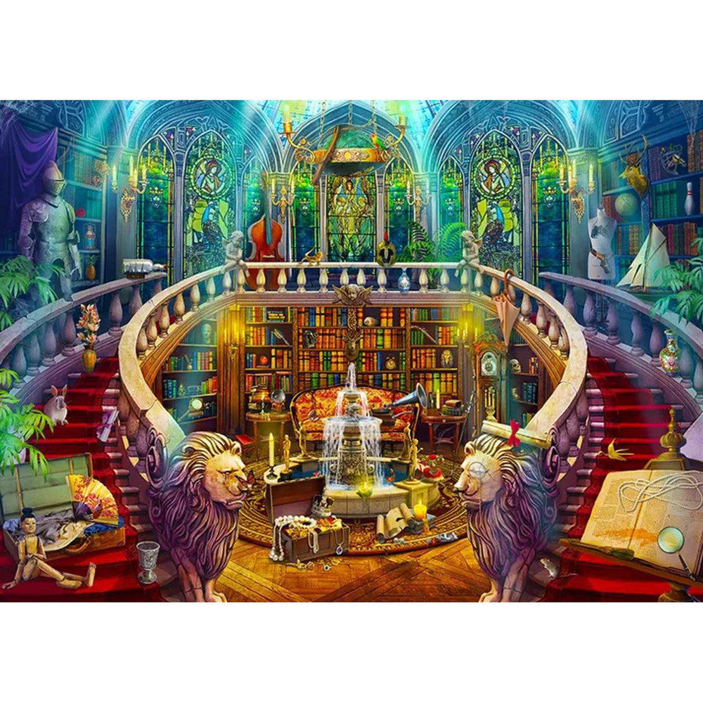 Seek & Find Library 1000 Piece Jigsaw Puzzle Springbok (ONLINE ORDER ONLY)