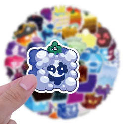10/50Pcs BLOX FRUITS Graffiti Stickers Laptop Computer Phone Luggage Guitar Waterproof Graffiti Bicycle Vinyl Stickers (ONLINE ORDER ONLY)