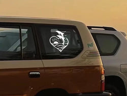 CUTE Dolphin Stickers Make Your Car Look Fun and Lovable,for  Cars, Trucks, Walls, Laptops, Windows, Motorcycles, Bumpers (ONLINE ORDER ONLY)