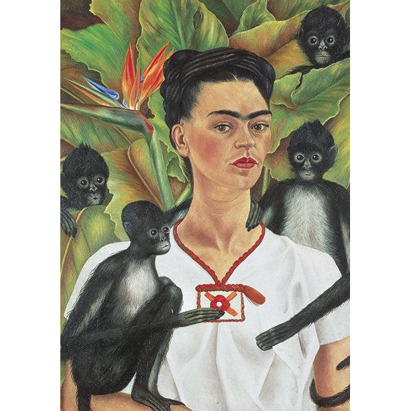 Self-Portrait with Monkeys 1000 Piece Jigsaw Puzzle Piatnik (ONLINE ORDER ONLY)