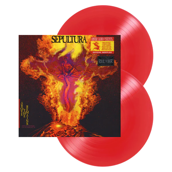 Above The Remains - Live '89 (Limited Edition, Red Vinyl, Rocktober 2018 Exclusive) [Vinyl] (ONLINE ORDER ONLY)