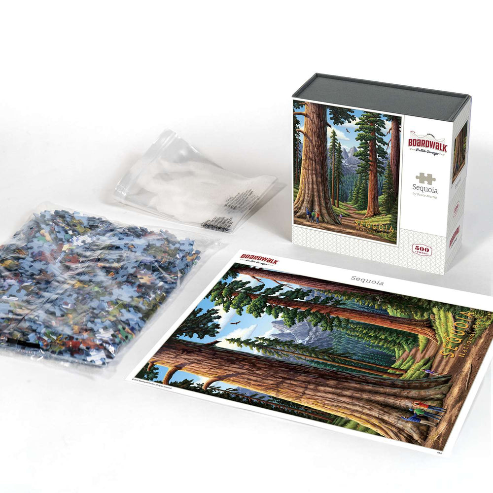 Sequoia National Park 500 Piece Jigsaw Puzzle Boardwalk (ONLINE ORDER ONLY)