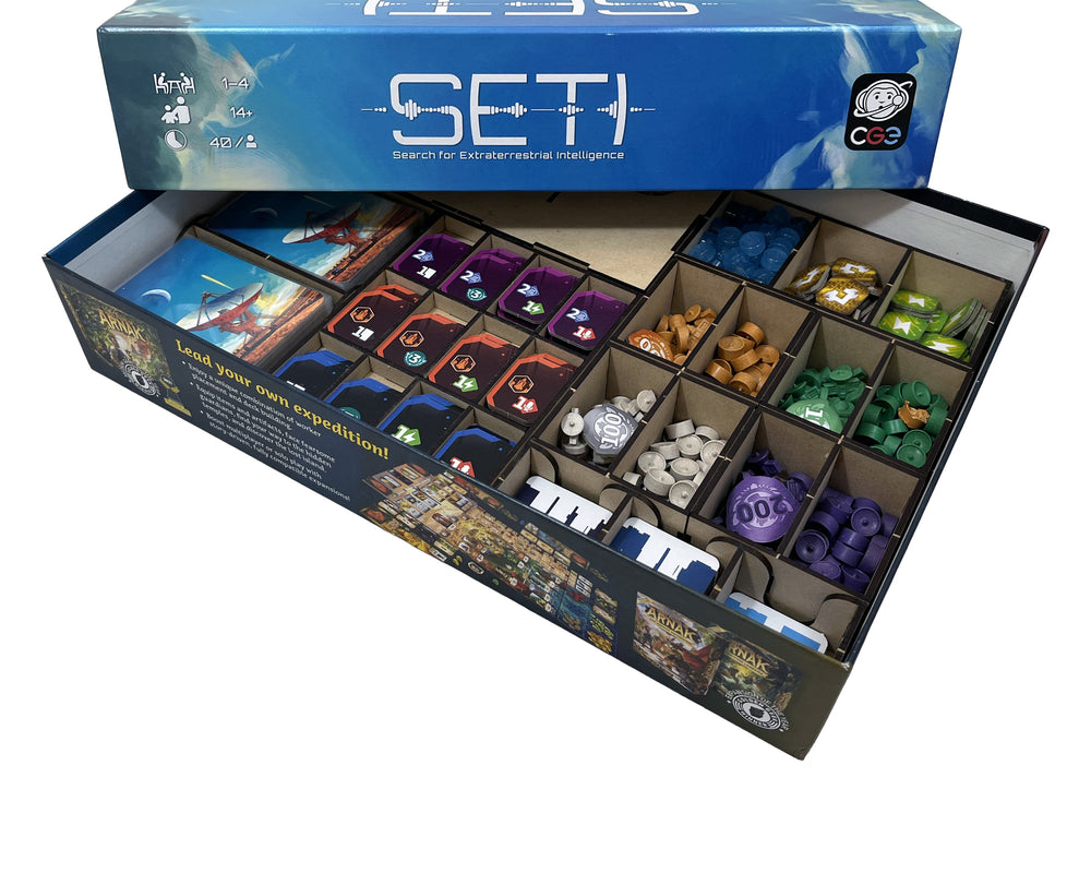 SETI Board Game Organizer Insert (ONLINE ORDER ONLY)