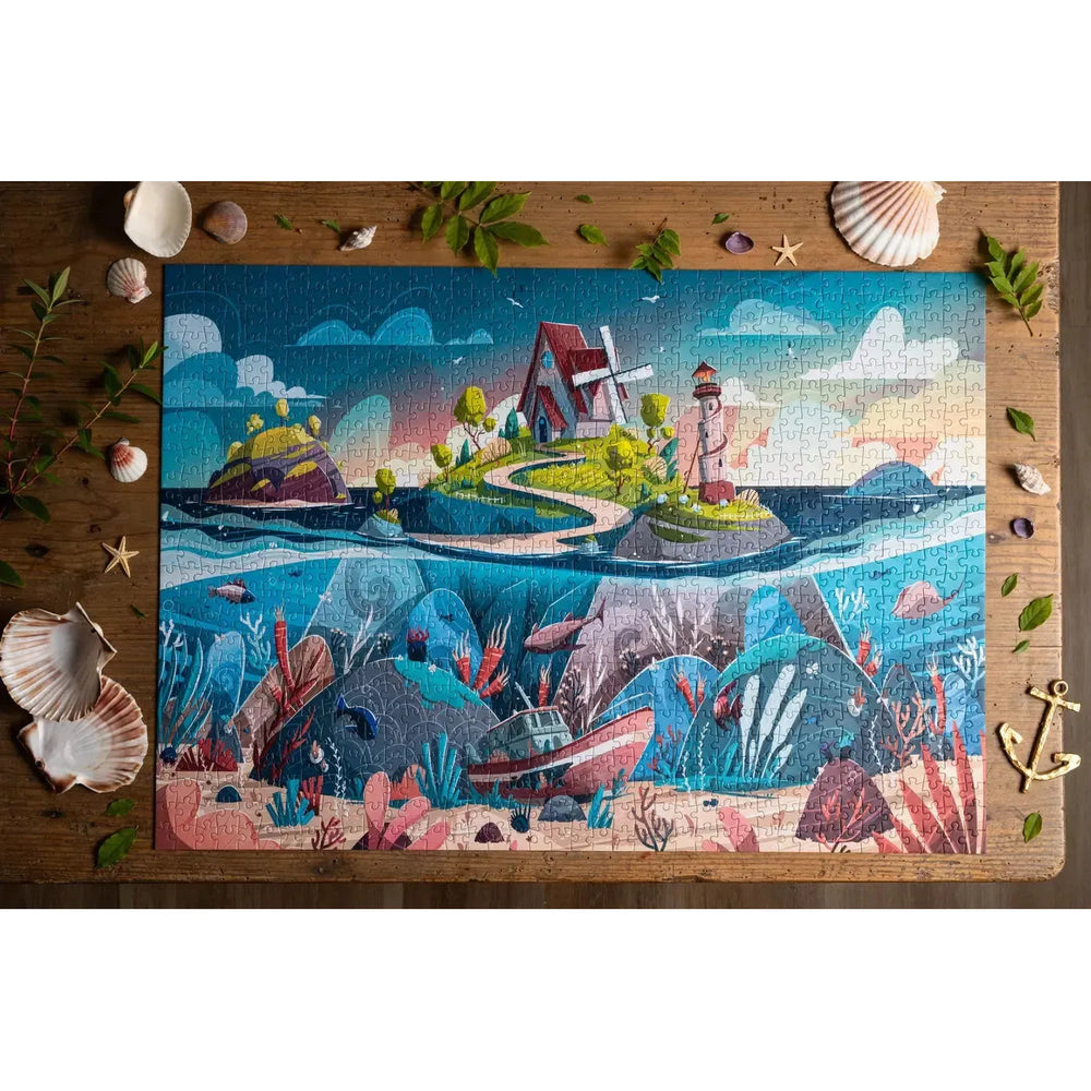 Seul Au Monde (Alone in the World) 1000 Piece Premium Jigsaw Puzzle Trevell (ONLINE ORDER ONLY)