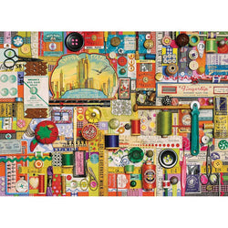 Sewing Notions 1000 Piece Jigsaw Puzzle Cobble Hill (ONLINE ORDER ONLY)