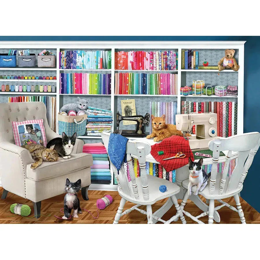 Sewing Room 1000 Piece Jigsaw Puzzle Cobble Hill (ONLINE ORDER ONLY)