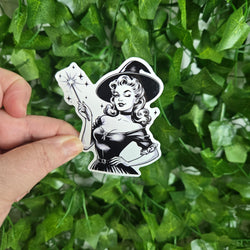 Sassy Witch Halloween Stickers (ONLINE ORDER ONLY)