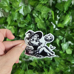 Sassy Witch Halloween Stickers (ONLINE ORDER ONLY)