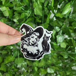 Sassy Witch Halloween Stickers (ONLINE ORDER ONLY)