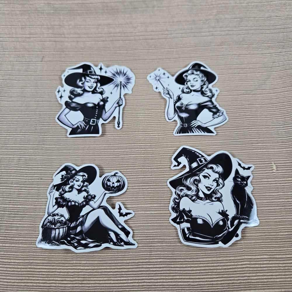 Sassy Witch Halloween Stickers (ONLINE ORDER ONLY)