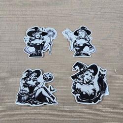 Sassy Witch Halloween Stickers (ONLINE ORDER ONLY)