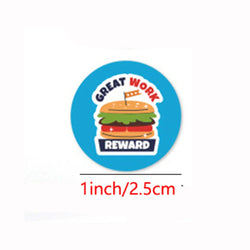 100-500Pcs Reward Stickers Cute animals Motivational Stickers for Kids toys School Reward Students Teachers Stationery Labels (ONLINE ORDER ONLY)