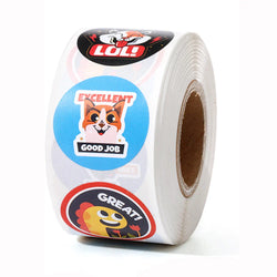 100-500Pcs Reward Stickers Cute animals Motivational Stickers for Kids toys School Reward Students Teachers Stationery Labels (ONLINE ORDER ONLY)
