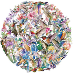 50PCS Cartoon Hummingbird PET Sticky Sticker Aesthetic Korean Stationery DIY Decoration Scrapbooking School Supplies for Kids (ONLINE ORDER ONLY)