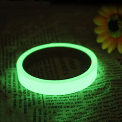 Green Luminous Tape Fluorescent Reflective Self-adhesive Stickers Warning Safety DIY Home Decoration Festival Party Supplies (ONLINE ORDER ONLY)
