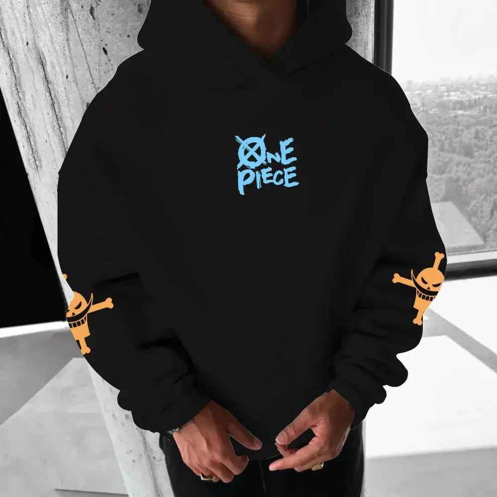 Portgas D. Ace Hoodie: One Piece Anime Parent-Child Wear (ONLINE ORDER ONLY)