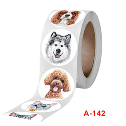 100-500 Pcs Pet Cat Dog Children's Cartoon Animal Stickers Reward Labels Seal DIY Paper Adhesive Gift (ONLINE ORDER ONLY)