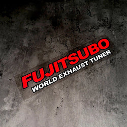 Car Styling Stickers Decal for FGK Japan Throat King Exhaust Tuner FUJITSUBO Modified Motor Auto Window Decoration (ONLINE ORDER ONLY)