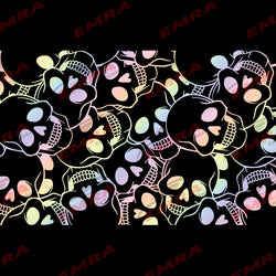 Fear Skull Quarter Window Car Sticker Suitable for Most Vehicles Decoration Die Cutting Accessories Waterproof Vinyl Decals (ONLINE ORDER ONLY)
