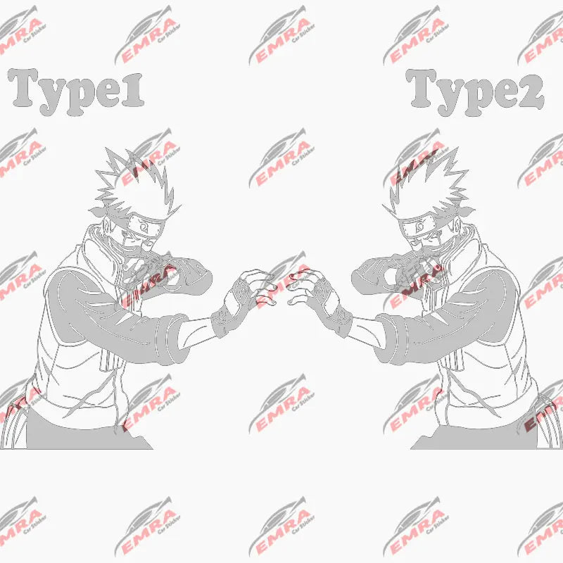 Anime Sticker For Car Sticker Decoration Window Body Hood Creative Personality Big Stickers Die Cutting PVC Vinyl Decals (ONLINE ORDER ONLY)