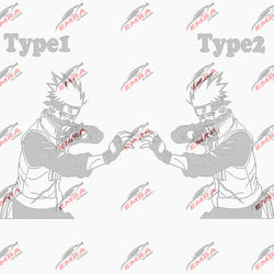Anime Sticker For Car Sticker Decoration Window Body Hood Creative Personality Big Stickers Die Cutting PVC Vinyl Decals (ONLINE ORDER ONLY)