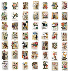 53PCS Vintage Sticky Note Stickers For Waterproof Decal Laptop Motorcycle Luggage Snowboard Fridge Phone Car Sticker (Online Order Only)