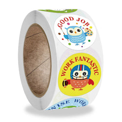 100-500pcs Teacher Reward Stickers for Kids Children School Encouragement Students Stickers Games Toy Animals Stationery Labels (ONLINE ORDER ONLY)
