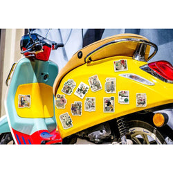53PCS Sticky Note Stickers Vintage Retro DIY Diary Sticker For Laptop Luggage Skateboard Graffiti Decals Fun Classic Toy (ONLINE ORDER ONLY)