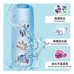 10/30/60PCS Cute Dream Crystal Stickers Aesthetic Art Graffiti For Phone Notebook Laptop Bike Fridge Decals Waterproof Sticker (ONLINE ORDER ONLY)