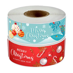 120pcs Christmas Snowman Adhesive Labels Stickers Gift Name Tags Merry Christmas Sticker Present Seal Decals Package Supplies (ONLINE ORDER ONLY)