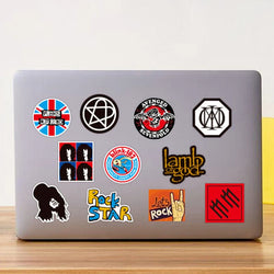 Rock and Bands Amazing Sticker Packs (ONLINE ORDER ONLY)